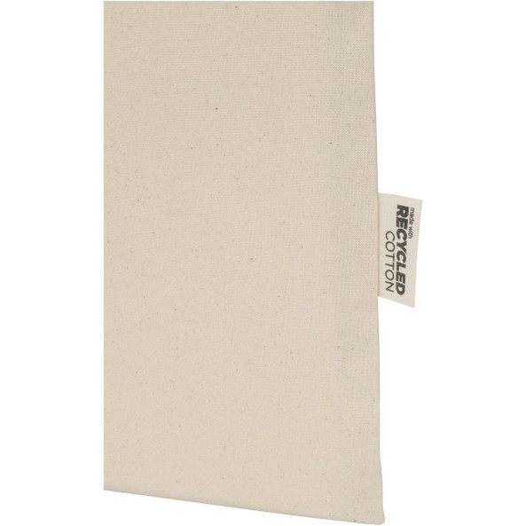 Madras Blend draagtas van 140 g/m² GRS gerecycled katoen 7 l - EgotierPro 120760