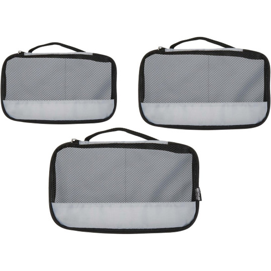 Jet GRS recycled packing cubes - set of 3 - EgotierPro 120807