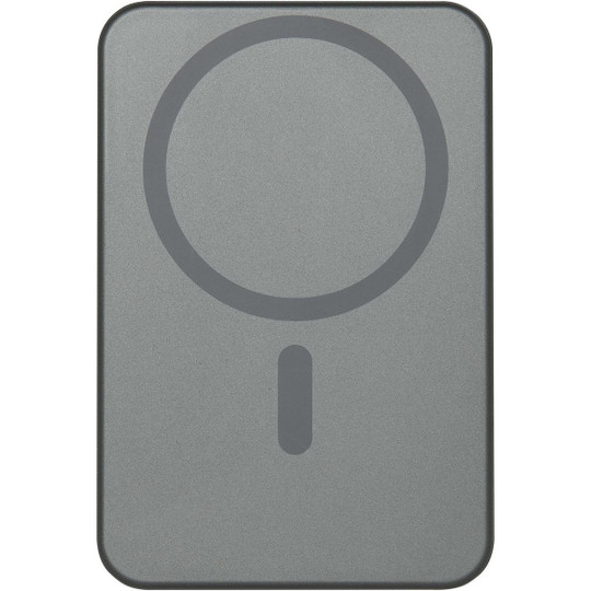 Avis 5000 mAh RCS recycled aluminium magnetic power bank - EgotierPro 124443