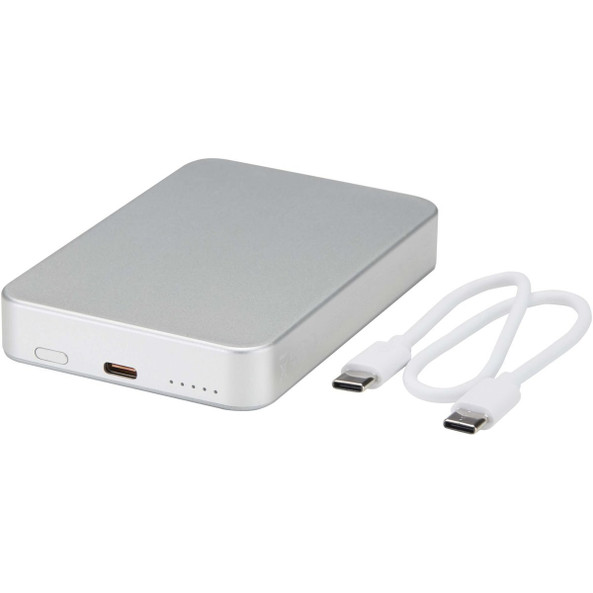 Batterie externe magnétique Avis 10 000 mAh en aluminium recyclé RCS - EgotierPro 124445
