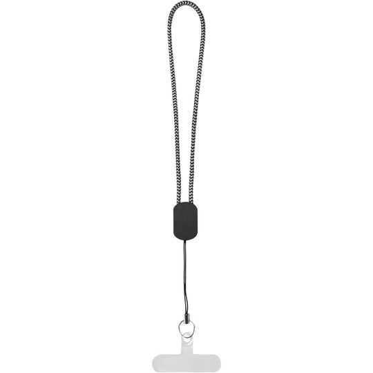 Arich RCS recycled wrist lanyard with built-in 20W Type-C charging cable - EgotierPro 124493
