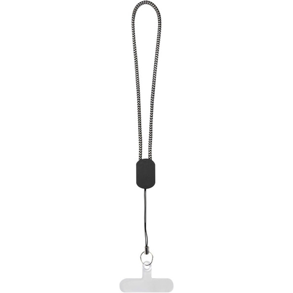 Arich RCS recycled wrist lanyard with built-in 20W Type-C charging cable - EgotierPro 124493