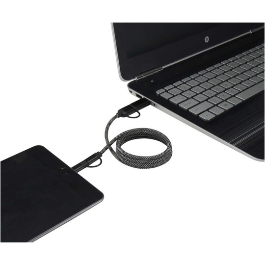 SMART 65W 100 cm RCS certified magnetic 5-in-1 charging cable - EgotierPro 124495