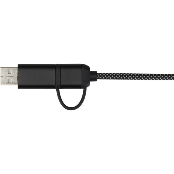 SMART 65W 100 cm RCS certified magnetic 5-in-1 charging cable - EgotierPro 124495