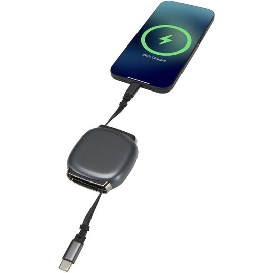 Alphard 100W recycled plastic retractable CarPlay cable PD charging cable - EgotierPro 124496
