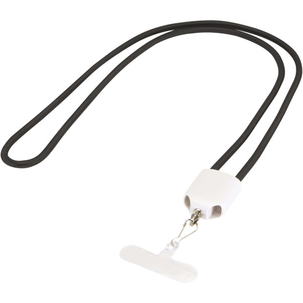 Ion 65W 5-in-1 recycled plastic lanyard charging cable - EgotierPro 124523