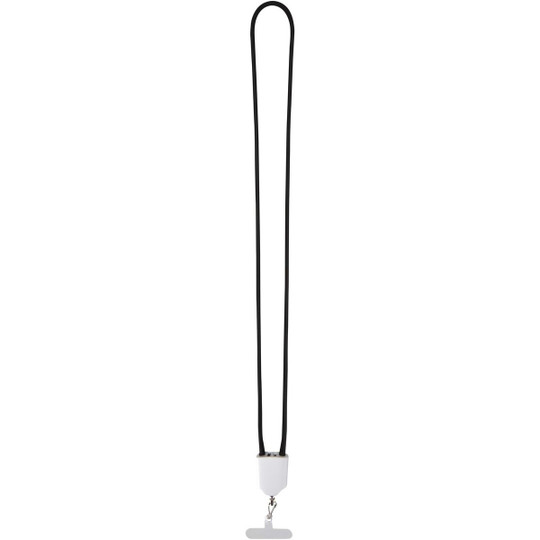 Ion 65W 5-in-1 recycled plastic lanyard charging cable - EgotierPro 124523