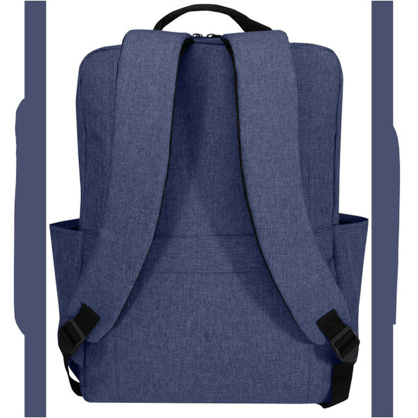 GRS recyklovaný batoh na notebook velikosti 15″ (38 cm), 15 l Libra - EgotierPro 130084
