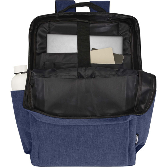 Libra 15” GRS recycled laptop backpack 15L - EgotierPro 130084