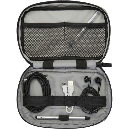 Resi Plus GRS recycled tech pouch 1L - EgotierPro 130121
