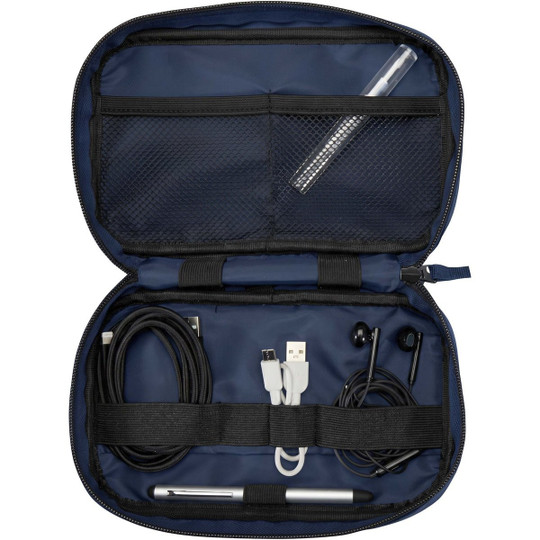 Resi Plus GRS recycled tech pouch 1L - EgotierPro 130121