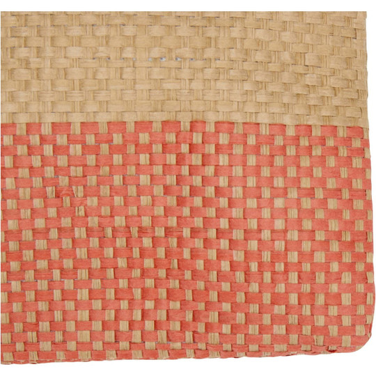 Rhythm straw paper zipped pouch 3L - EgotierPro 130154