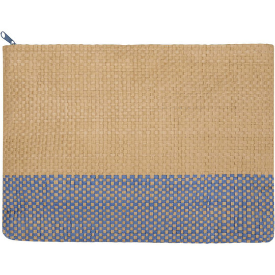 Rhythm straw paper zipped pouch 3L - EgotierPro 130154
