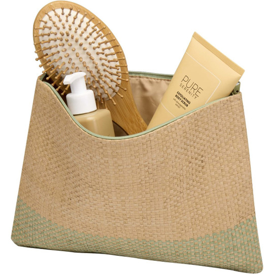 Rhythm straw paper zipped pouch 3L - EgotierPro 130154