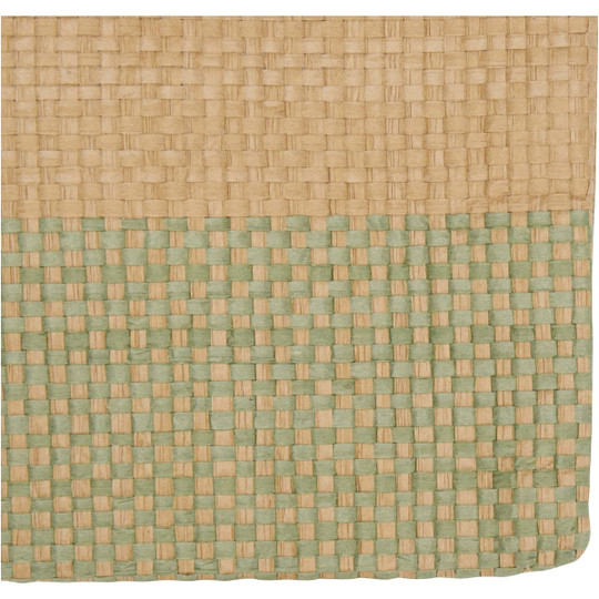 Rhythm straw paper zipped pouch 3L - EgotierPro 130154