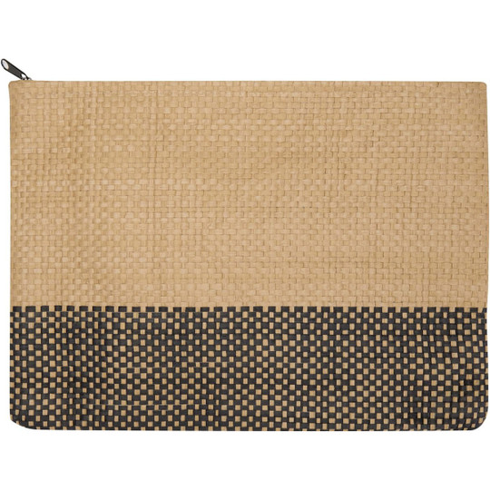 Rhythm straw paper zipped pouch 3L - EgotierPro 130154