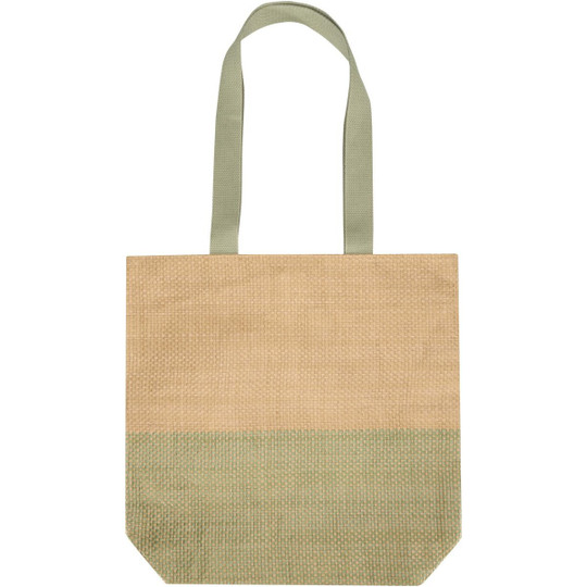 Rhythm straw paper tote bag 10L - EgotierPro 130155