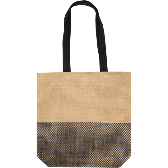 Rhythm straw paper tote bag 10L - EgotierPro 130155