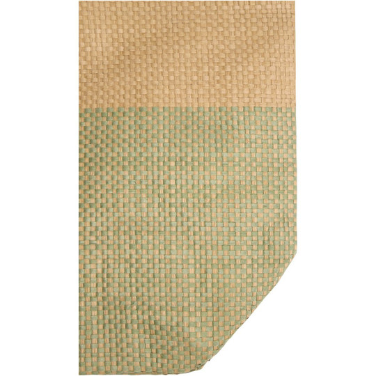Rhythm straw paper large zipped tote bag 21L - EgotierPro 130156