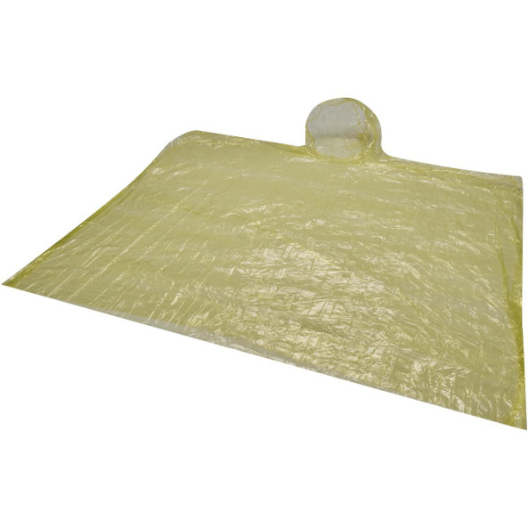 Fog Poncho in rundem Kunststoffbehälter mit Karabinerhaken - EgotierPro 130164