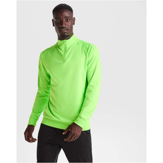 Roly R1115 - Epiro long sleeve unisex quarter zip sweatshirt