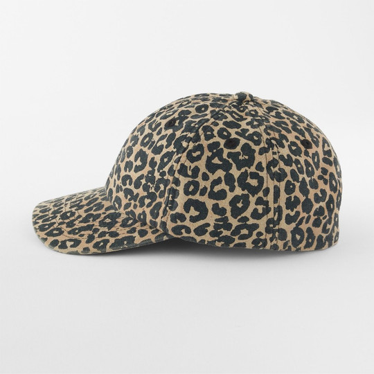 BEECHFIELD BF110 - LEOPARD PRINT 6 PANEL CAP