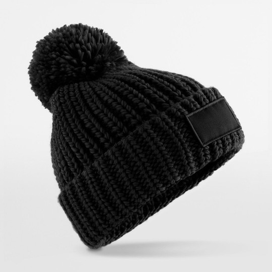 BEECHFIELD BF329 - TOASTY PATCH BEANIE