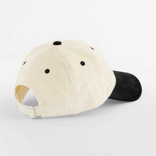 BEECHFIELD BF690 - CONTRAST PEAK CORDUROY CAP