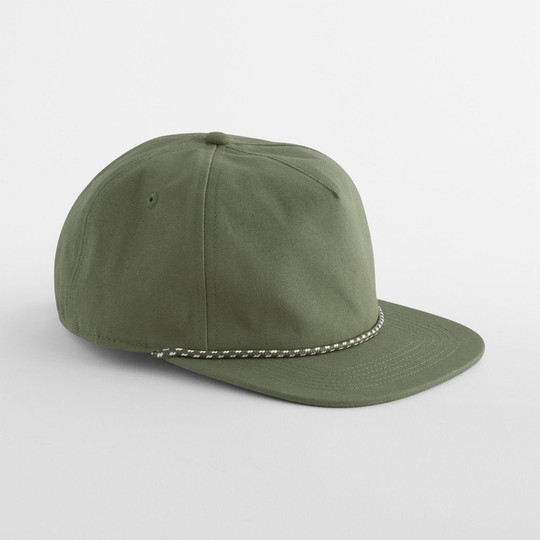 BEECHFIELD BF864N - EARTHAWARE® ORGANIC COTTON 5 PANEL ROPE CAP