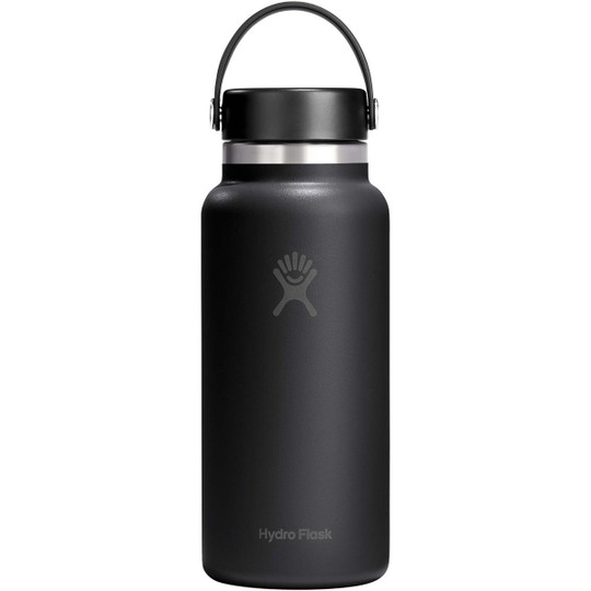 Hydro Flask 100991 - Isolierte Edelstahl Trinkflasche mit breiter Öffnung 946 ml