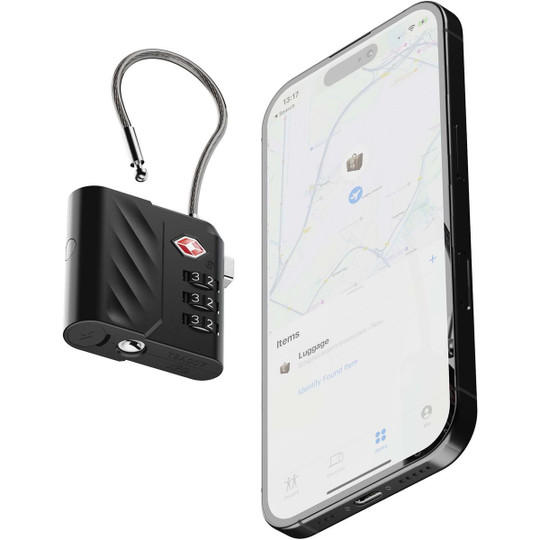Xtorm 124613 - Lock Tag TSA combination lock with location tracker