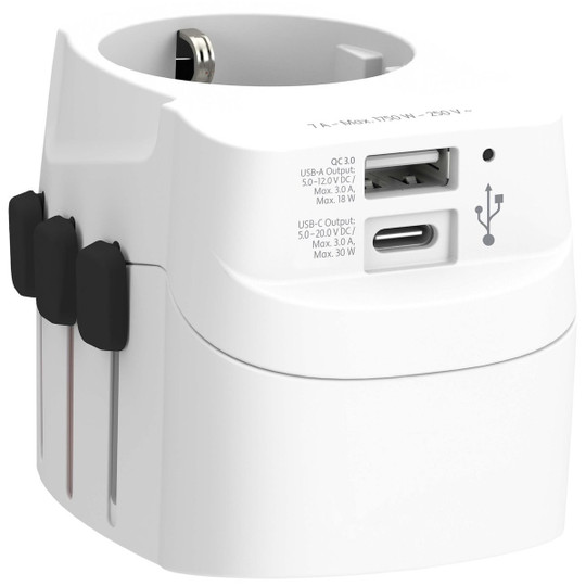 SKROSS® 124615 - PRO Light USB AC30PD world adapter