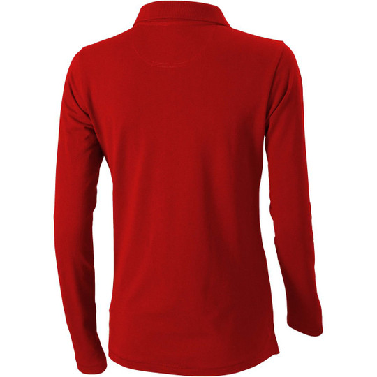 Elevate Life 38087 - Oakville Langarm Poloshirt für Damen