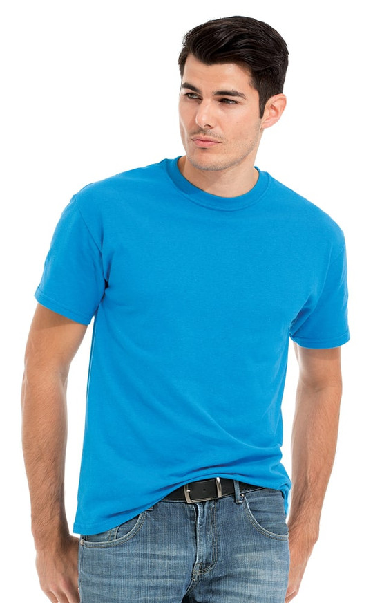 M & O Knits 5500 T-SHIRT FILÉ à LANNEAU