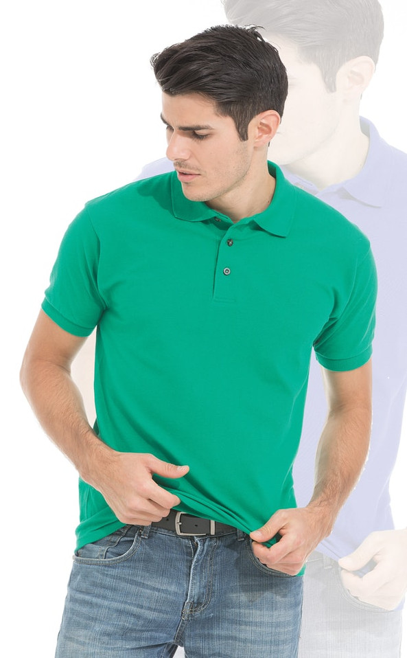 M & O Knits 7002 POLO À M/C PIQUÉ, PEIGNÉ ET FILÉ À L'ANNEAU