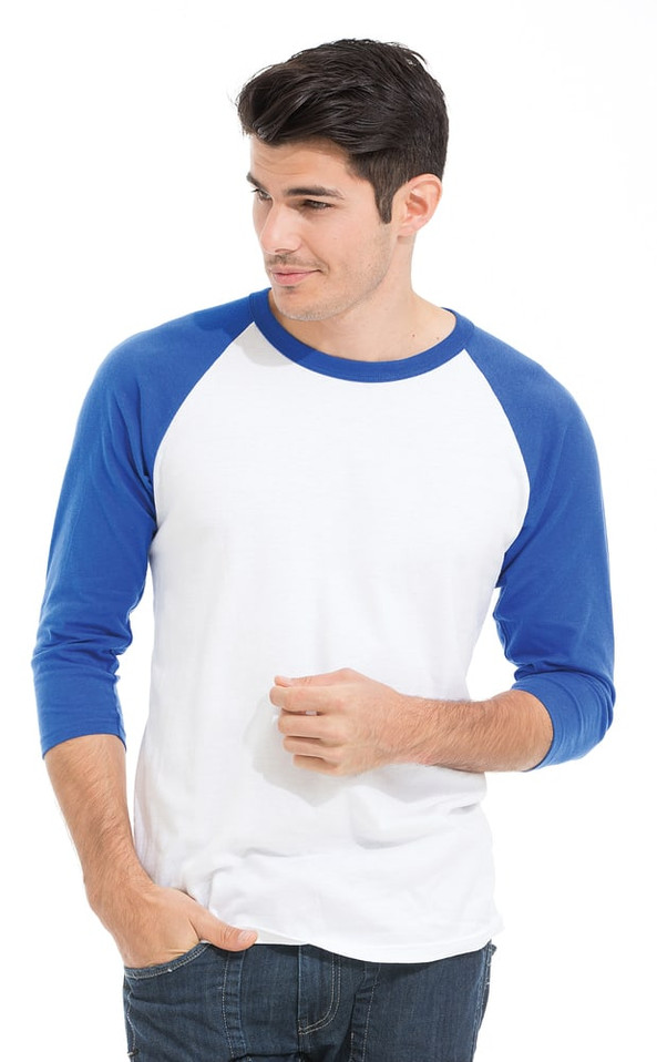 M & O Knits 5540 T-SHIRT DE BASEBALL