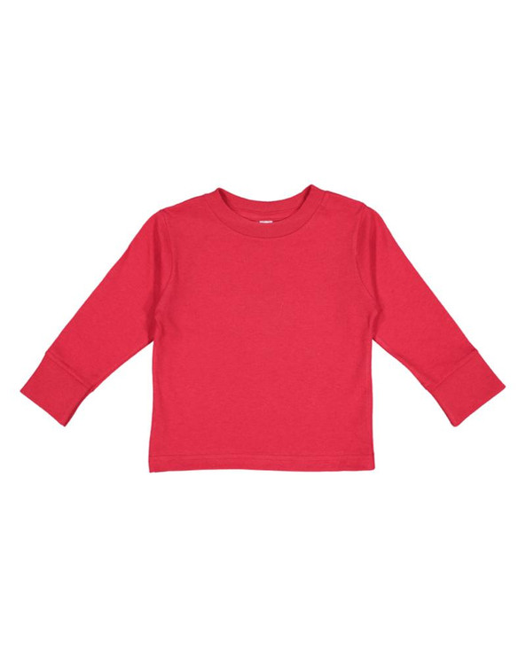 Rabbit Skins 3311 - T-shirt à manches longues pour tout-petit, 5,5 oz