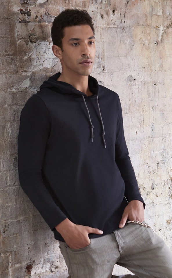 Anvil 987 - T-shirt à capuchon M/L