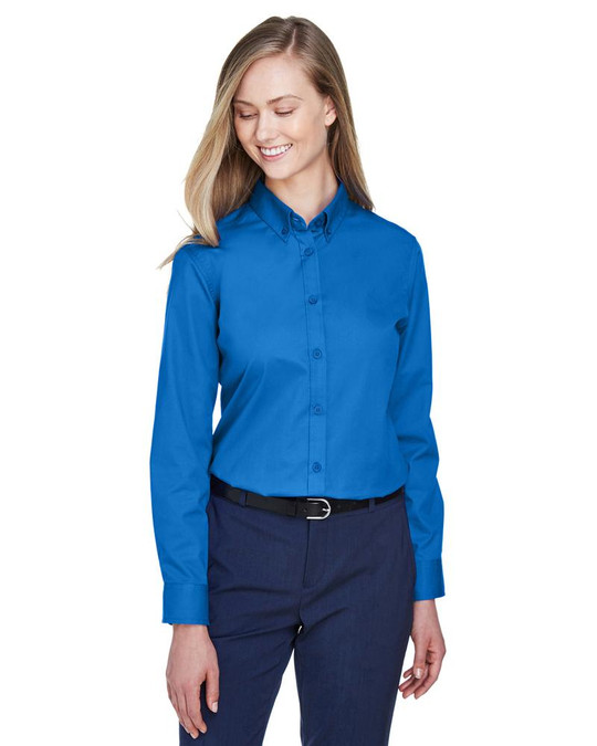 Ash City Core 365 78193 - Operate Pour Femme Chemises En Twill Core 365™ À Manches Longues