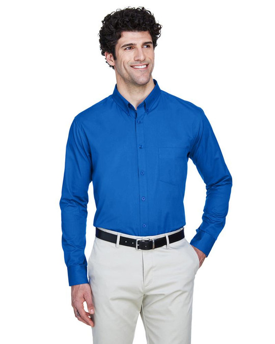 Ash City Core 365 88193 - Operate Pour Hommes Chemises En Twill Core 365™ À Manches Longues