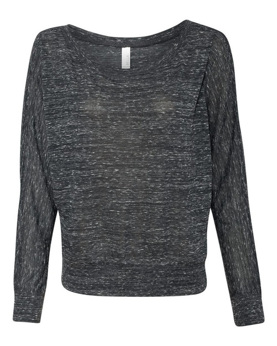 Bella+Canvas 8850 - Camiseta sin hombros de manga larga para mujer