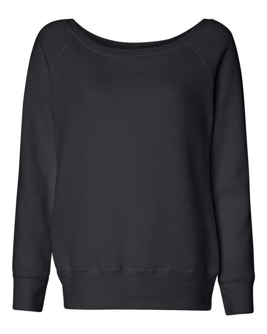 Bella+Canvas 7501 - Ladies Sponge Fleece Wide Neck Sweatshirt