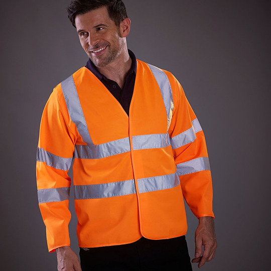 YOKO YK007 - High visibility padded bodywarmer