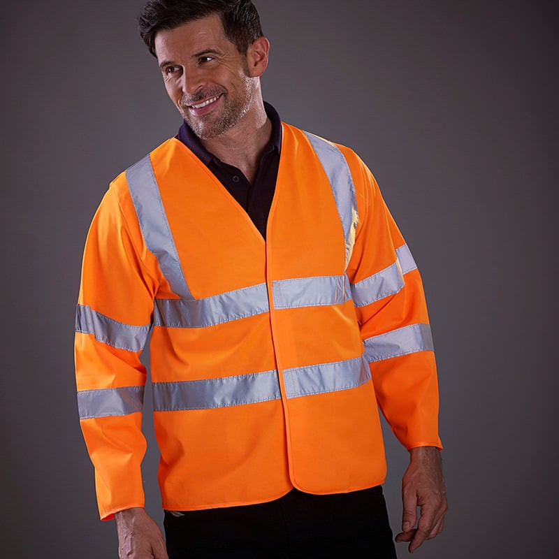 YOKO YK007 - gesteppter Bodywarmer mit hoher Sichtbarkeit