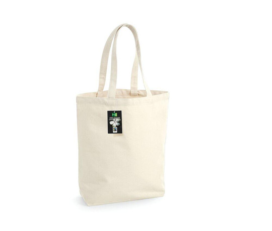 WESTFORD MILL WM671 - FAIRTRADE COTTON CAMDEN SHOPPER