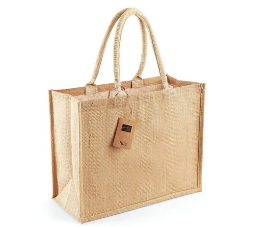 Westford mill WM407 - Klassieke Jute Shopper