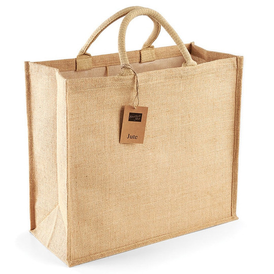 WESTFORD MILL WM408 - Große Einkaufstasche aus Jute