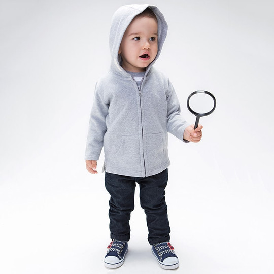 BABYBUGZ BZ032 - Kapuzensweatshirt mit Reißverschluss