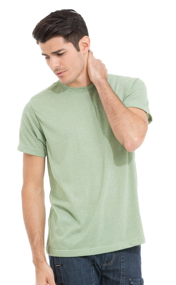 M & O Knits 3541 - T-SHIRT POUR POUR HOMMES EN COTON FIN