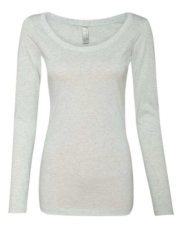 Next Level 6731 - Ladies' Triblend Long Sleeve Scoop